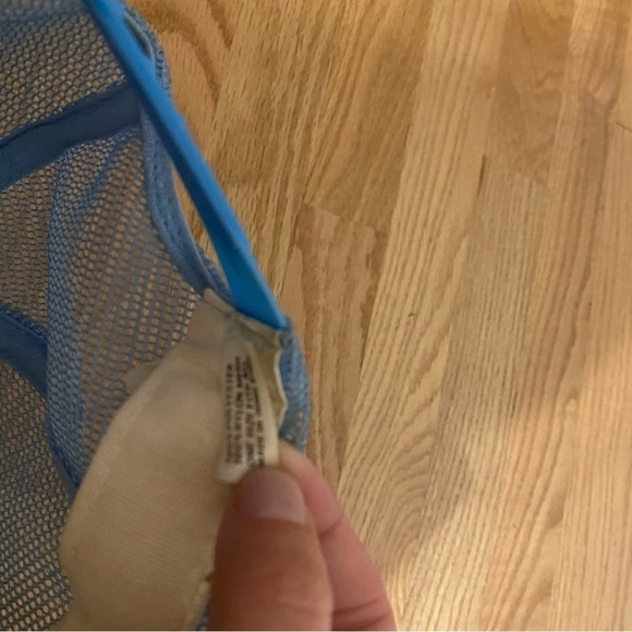 Vintage Texas the Lonestar State Trucker Hat Mesh Snap Back Blue - Picture 9 of 11